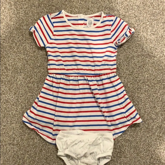 GAP Other - GAP Red/White/Blue dress 18-24 mths GAP Other - GAP Red/White/Blue dress 18-24 mths